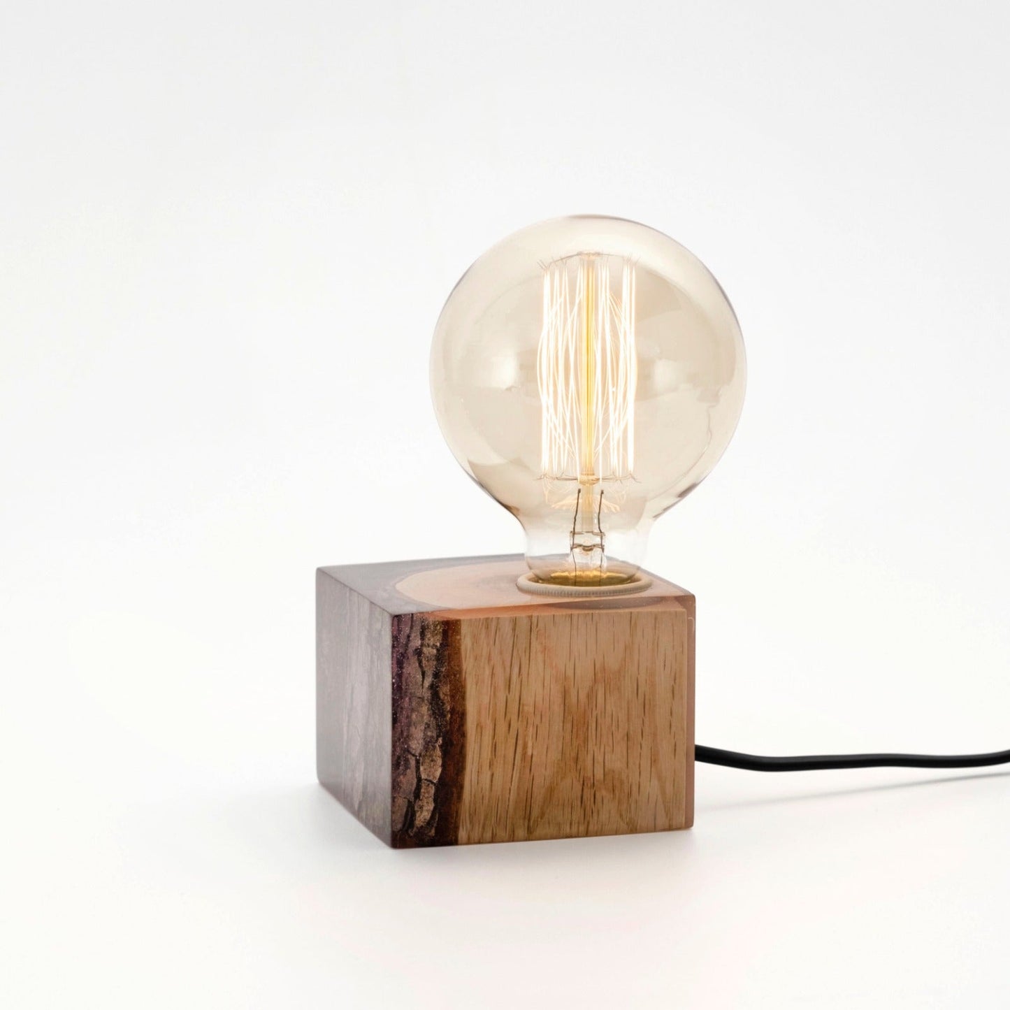 Transparent Epoxy Table Lamp