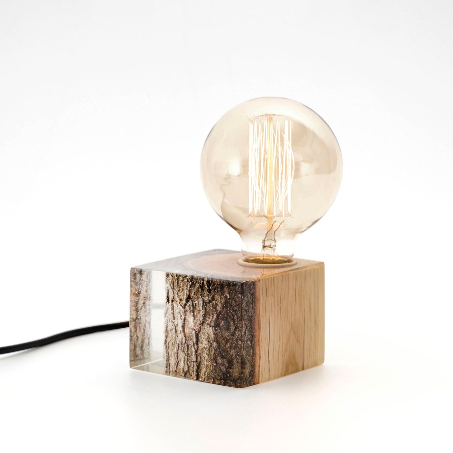 Transparent Epoxy Table Lamp